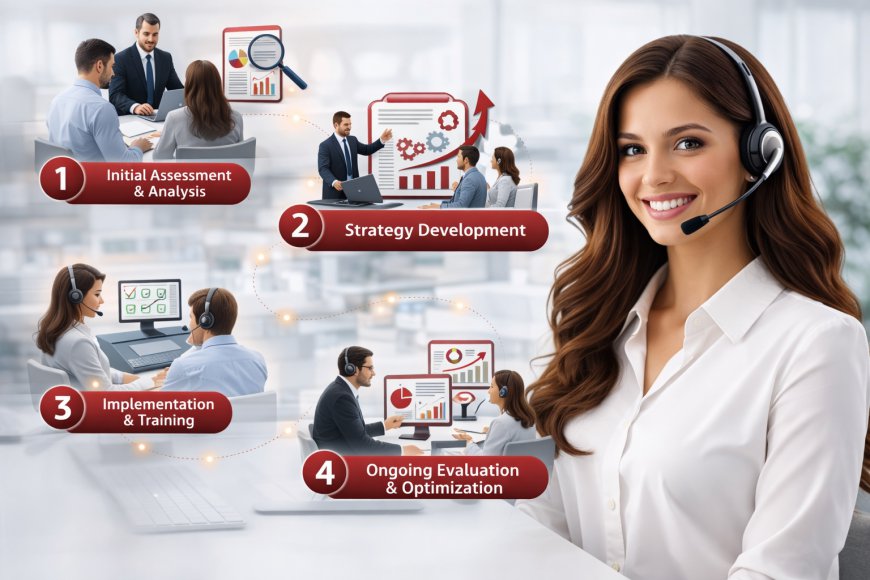 How Call center consulting Work ? Step-by step process explained