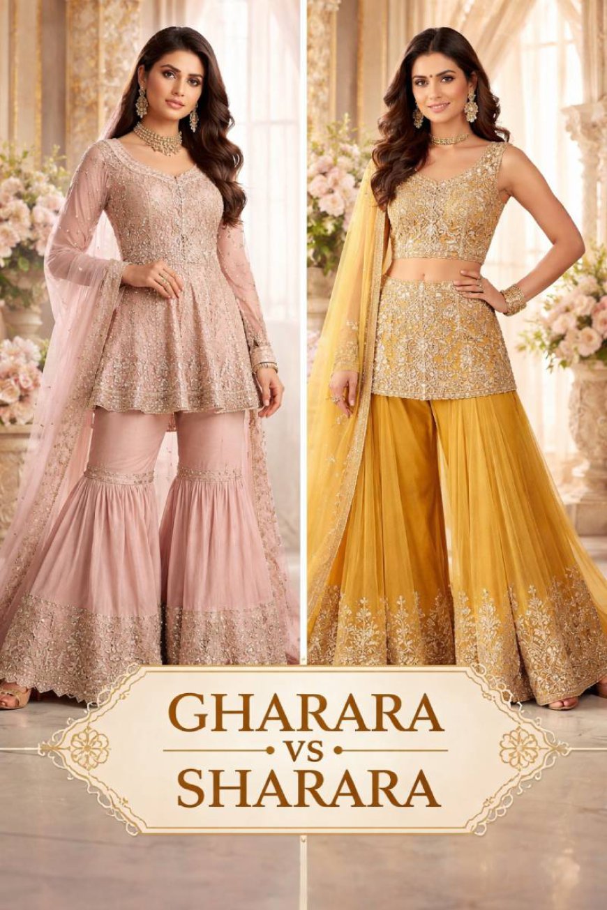 Fabrics That Make Gharara and Sharara Look Absolutely Stunning