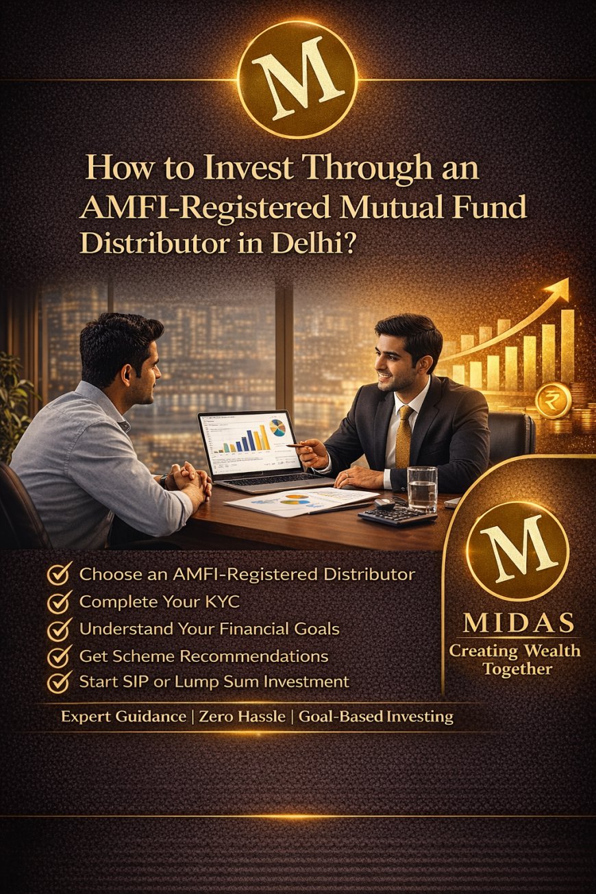 How to Invest Through an AMFI-Registered Mutual Fund Distributor in Delhi?