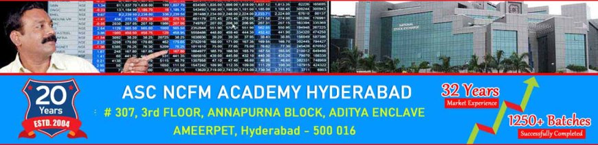 Best stock market training in hyderabad?