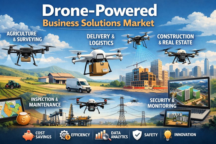 Drone-Powered Business Solutions Market Forecast 2031: Growth, Trends, and North America Analysis