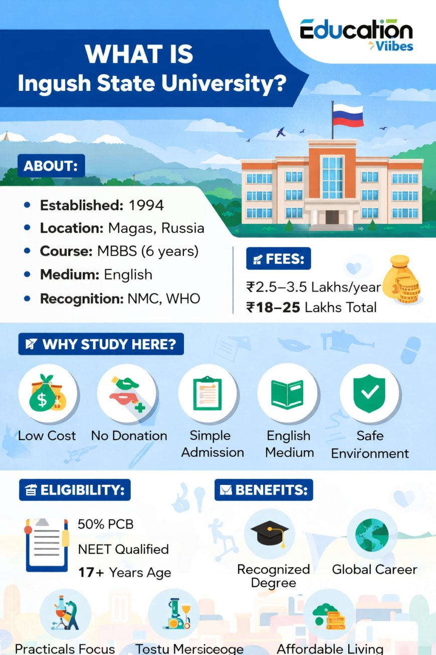 What Is Ingush State University? MBBS Guide 2026