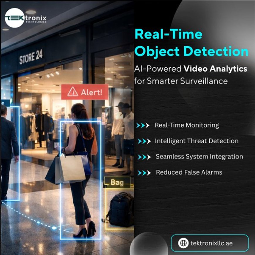 Top Video Analytics Object Detection Solutions for UAE Security