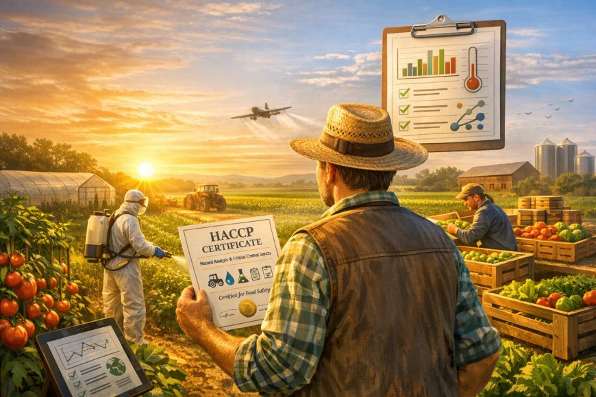 Certificate HACCP A Practical Food Safety Framework for Agricultural and Farming Businesses