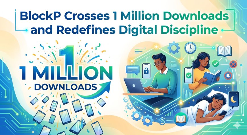 BlockP Crosses 1 Million Downloads and Redefines Digital Discipline