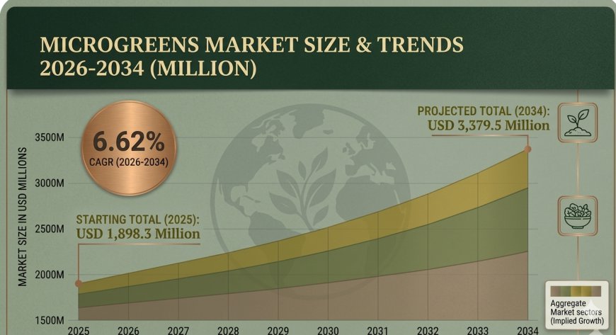 Microgreens Market Size, Growth, Industry Trends and Forecast 2026-2034