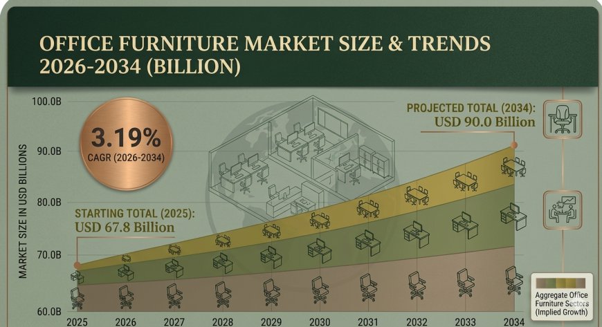 Office Furniture Market Size 2026: Share, Industry Trends and Forecast to 2034