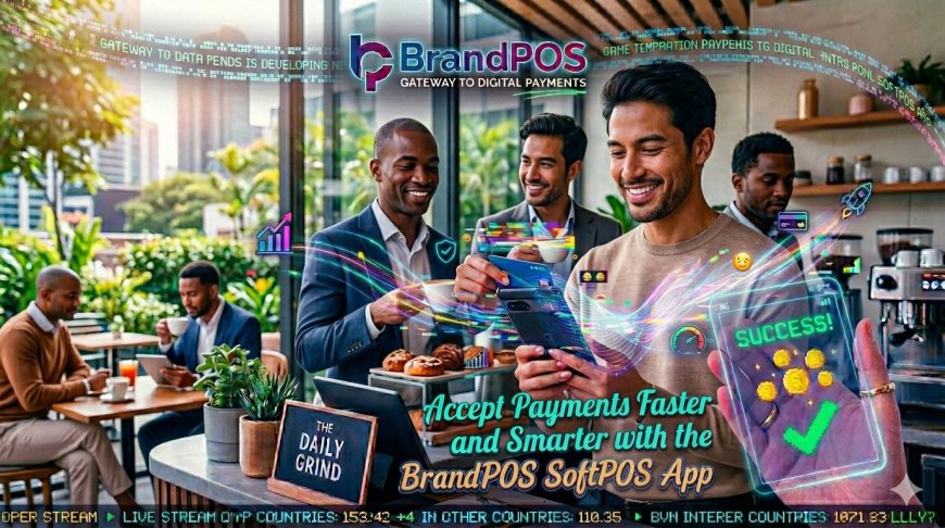 Accept Payments Faster and Smarter with the BrandPOS SoftPOS App