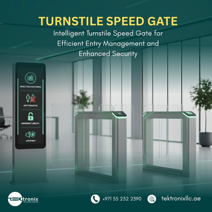 AI-Powered Speed Gates Abu Dhabi: Detect Unauthorized Access Instantly