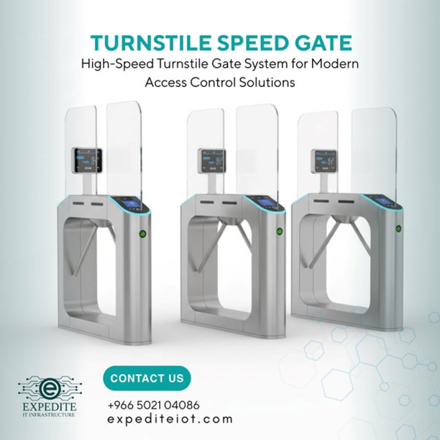 Touchless Speed Gate Systems for Qatar’s Smart City Access Control