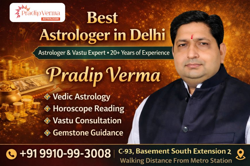 Indian Astrologer Pradip Verma – Trusted Guidance for Life’s Challenges