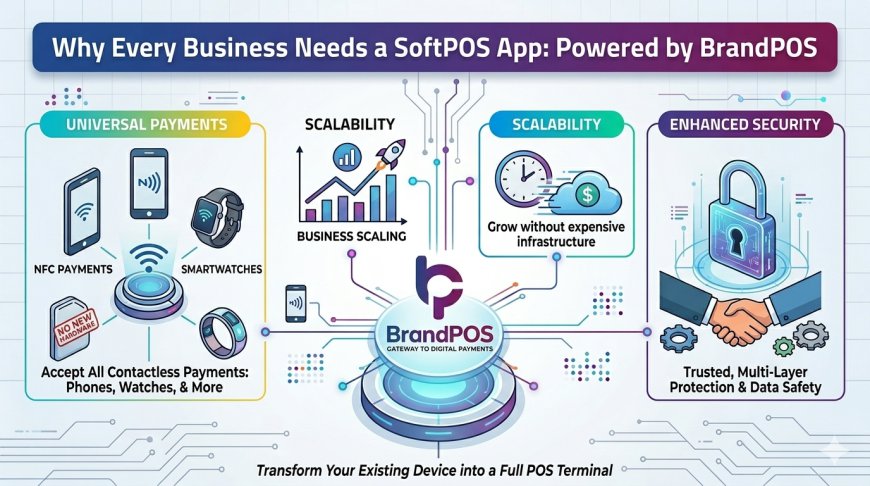 Why Every Business Needs a SoftPOS App: Powered by BrandPOS