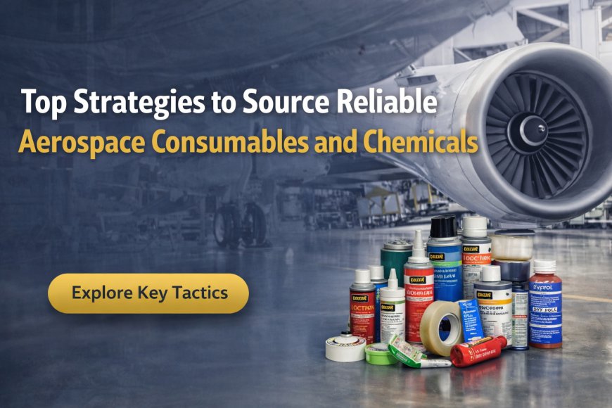 Top Strategies to Source a Reliable Aerospace Consumables Supplier
