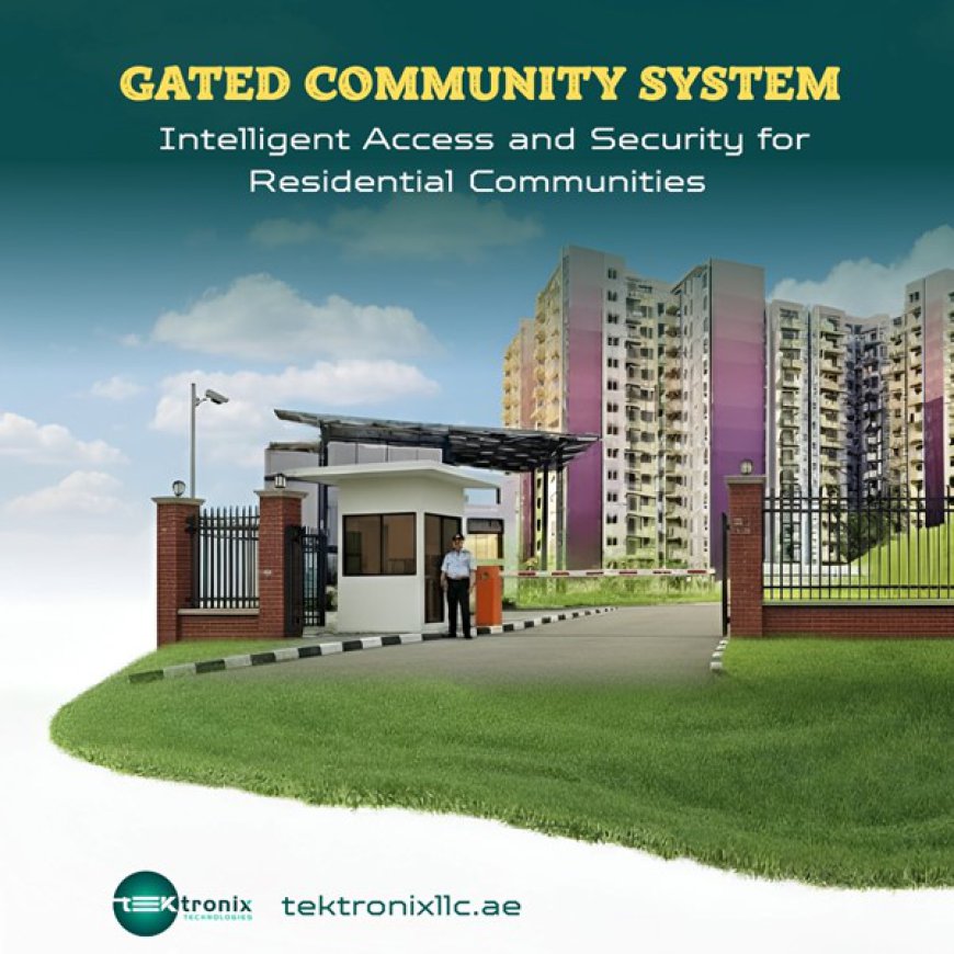 Next-Gen AI and IoT Technologies for UAE Smart Gated Communities