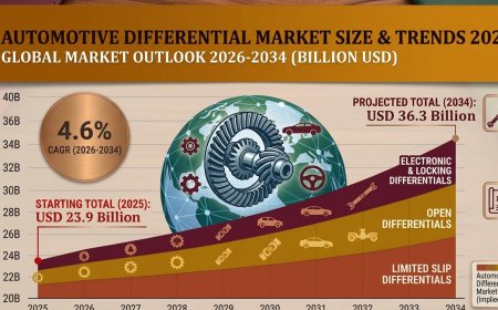 Automotive Differential Market Size and Growth | CAGR 4.6% during 2026–2034