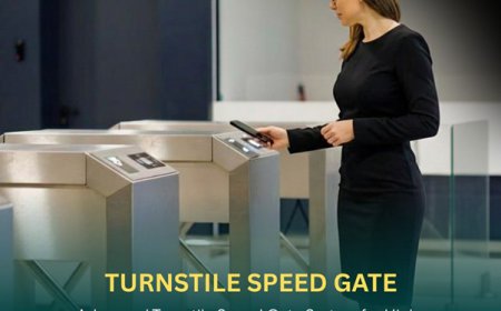 Smart Turnstile Access Control Systems for UAE High-Security Facilities