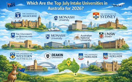 Which are the top July intake universities in Australia for 2026?