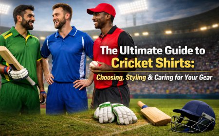 The Complete Guide to Cricket Shirts: Styles, Materials, and How They Enhance Performance