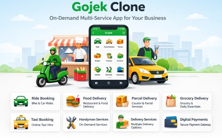 Gojek Clone - On-Demand Multi-Service App for Your Business