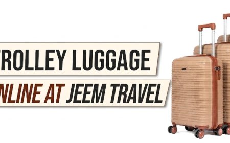 Shop Trolley Luggage Sets Online at JEEM Travel