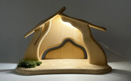 Kann ein moderner Krippenstall denselben heiligen Raum erzeugen wie ein jahrhundertealtes Vorbild?