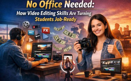 No Office Needed: How Video Editing Skills Are Turning Students Job-Ready