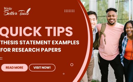 Good Thesis Statements Made Simple with Clear Examples