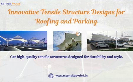 Tensile Structure Solutions for Roofing and Parking Needs