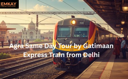 Agra Same Day Tour by Gatimaan Express Train from Delhi – Fast, Comfortable & Memorable