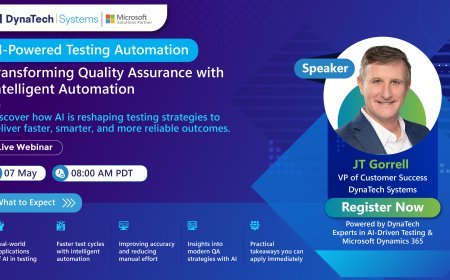 AI-Powered Test Automation for Dynamics 365 Webinar