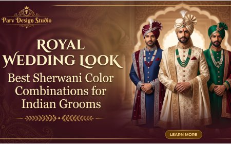 Royal Wedding Look: Best Sherwani Color Combinations for Indian Grooms