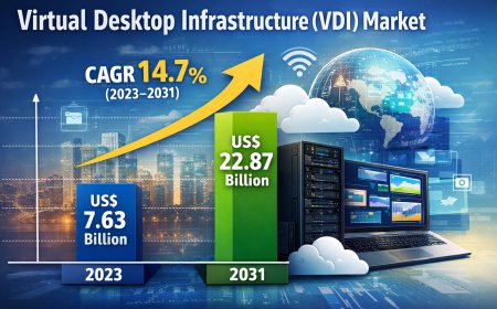 Virtual Desktop Infrastructure (VDI) Market Challenges | Growth Reach  US$ 22.87 billion by 2031