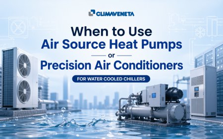 When to Use Air Source Heat Pumps or Precision Air Conditioners
