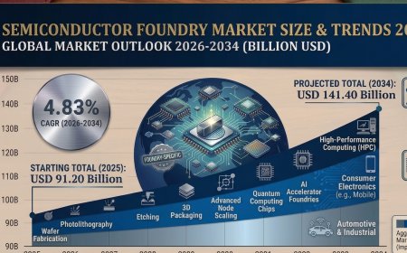 Semiconductor Foundry Market Size and Growth 2026 | USD 141.4 Billion by 2034