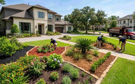 Best Mulch for Houston Landscaping: How to Choose the Right Mulch for Your Yard