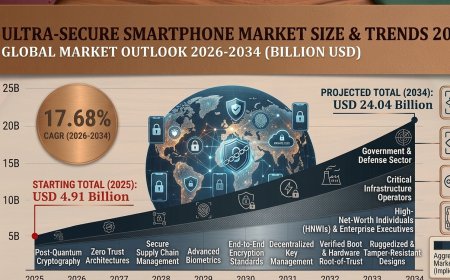 Ultra-Secure Smartphone Market Size and Forecast 2026 | USD 24.04 Billion by 2034