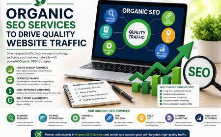 Organic SEO Services to Drive Quality Website Traffic