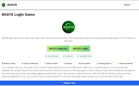 BG678 Login Game