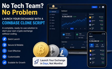 No Tech Team? No Problem — Launch Your Exchange with a Coinbase Clone Script