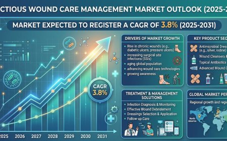Infectious Wound Care Management Market Emerging Trends and Future Growth Outlook to 2031