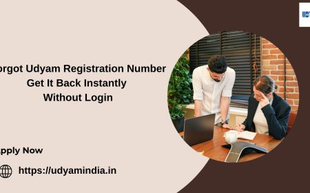Forgot Udyam Registration Number – Get It Back Instantly Without Login
