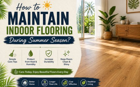 How to Maintain Indoor Flooring During the Summer Season?
