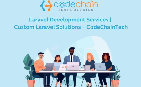 Laravel Development Services | Custom Laravel Solutions – CodeChainTech