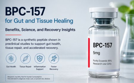 BPC-157 for Gut and Tissue Healing: Benefits, Science, and Recovery Insights