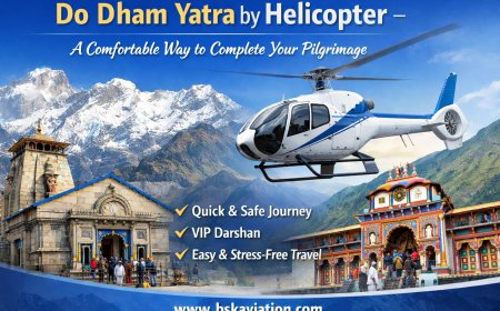 Do Dham Yatra by Helicopter – A Comfortable Way to Complete Your Pilgrimage