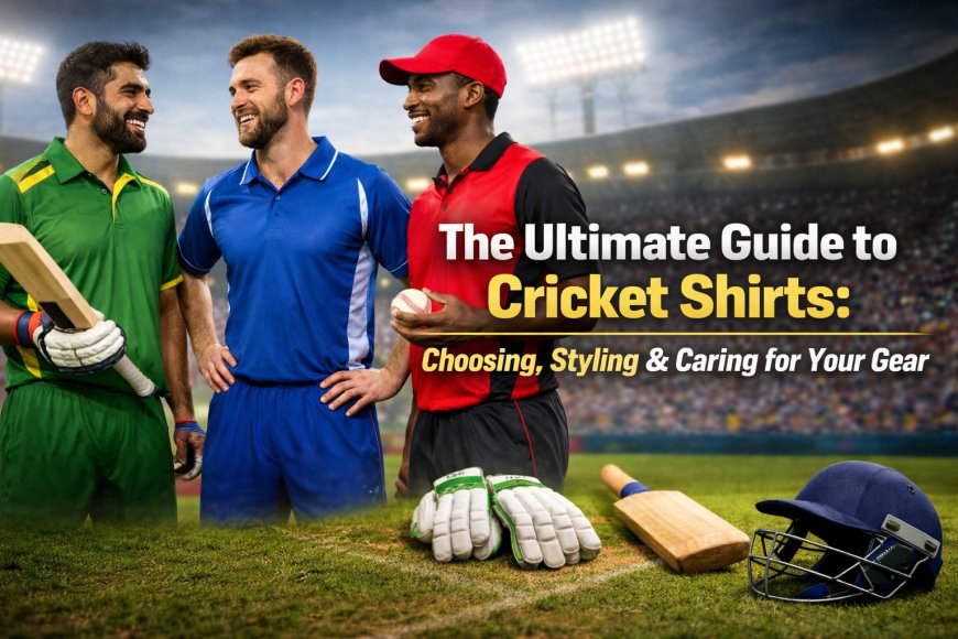 The Complete Guide to Cricket Shirts: Styles, Materials, and How They Enhance Performance