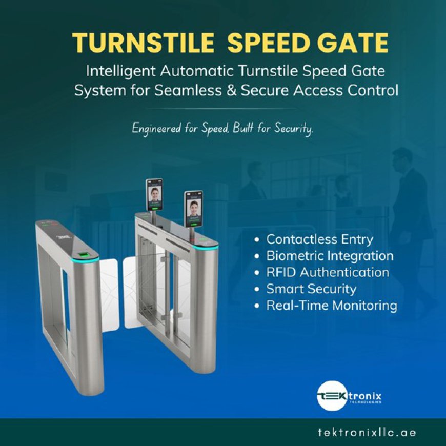 Intelligent Turnstiles Transforming UAE Access