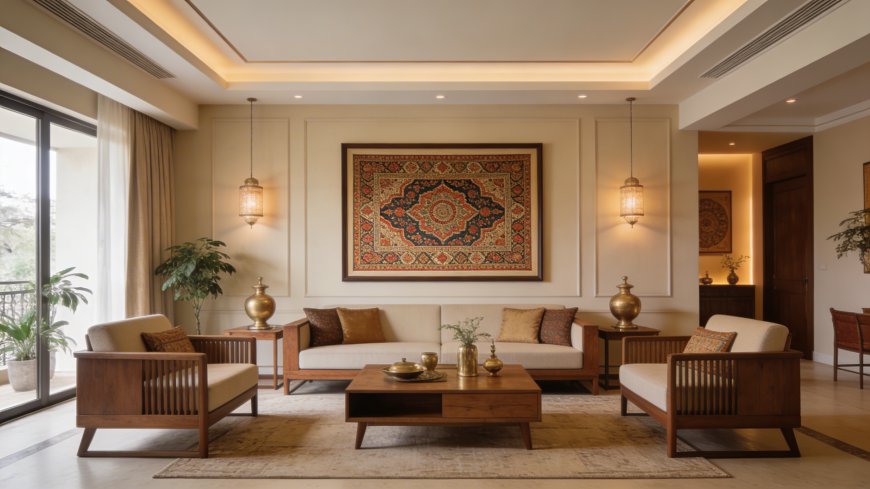 Traditional Wall Decor for Living Room with a Modern Twist