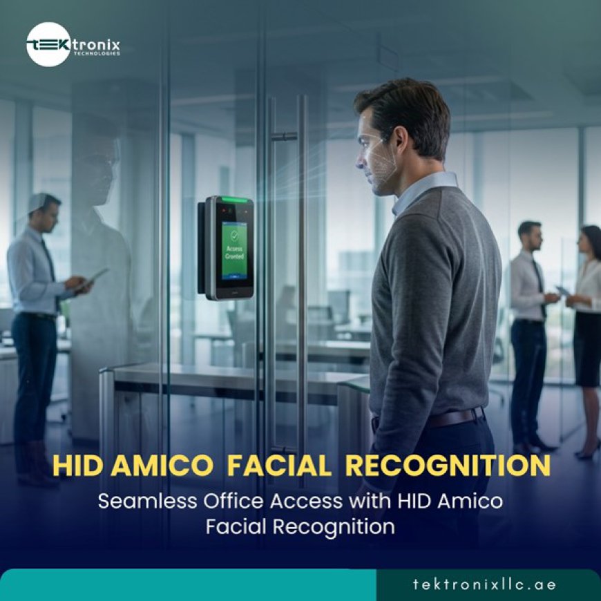 HID Amico Facial Reader – Precision Security for UAE Enterprises