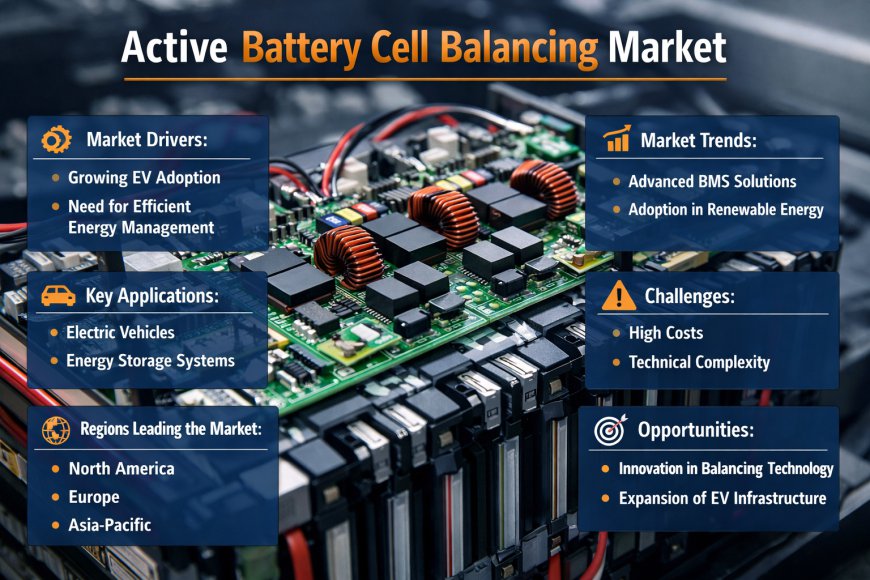 Active Battery Cell Balancing Market Scope and Industry Analysis 2031
